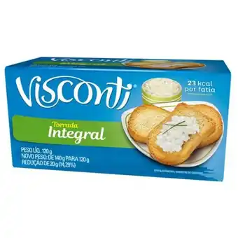 Nagumo Torrada integral visconti embalagem 120g oferta
