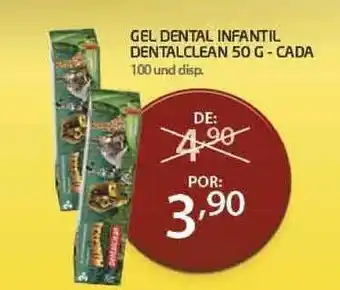 Gel Dental Infantil Dentalclean 50g