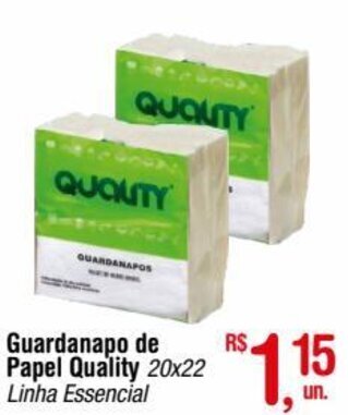 Fort Atacadista Guardanapo de Papel Quality 20x22 oferta