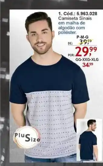 Camiseta Sinais