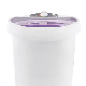 Lavadora de roupas wanke 4 kg lis - branca/lilás