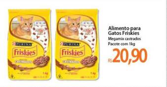Alimento Para Gatos Friskies Megamix Castrados 1kg