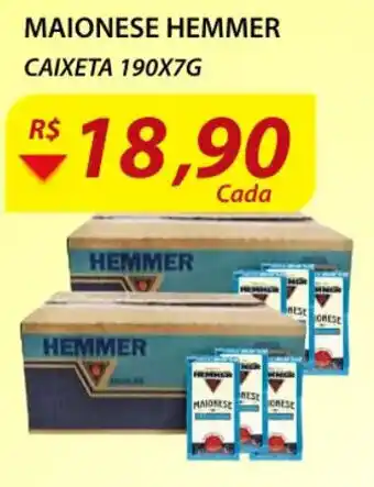 Maionese Hemmer 190x7g