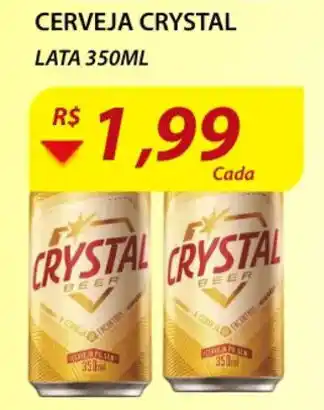 Cerveja Crystal Lata 350ml