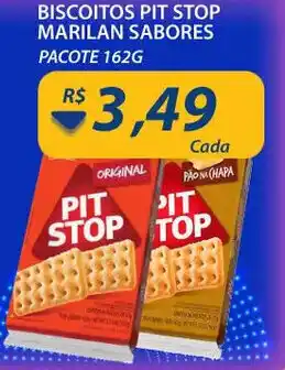 Assaí Atacadista Biscoito Pit Stop Marilan sabores 162g oferta