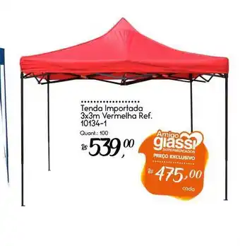 Tenda Importada Vermelha
