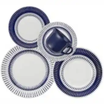 Ferreira Costa Aparelho de jantar colb de cerâmica 16 peças branco - oxford  oferta