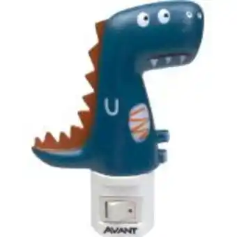 Ferreira Costa Luminária dinossauro led de luz noturna 1w - luz amarela - avant  oferta