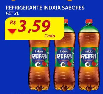 Assaí Atacadista Refrigerante Indaia Sabores 2L oferta