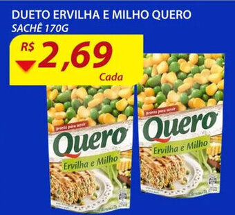 Dueto Ervilha e Milho Quero 170g