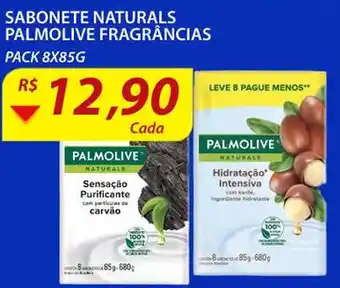 Assaí Atacadista Sabonete Naturals Palmolive frag. 8x85g oferta