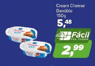 Arena Atacado Cream Cheese Danubio 150g oferta