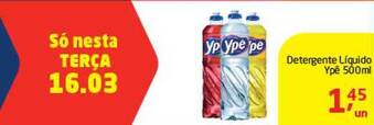 Tenda Atacado Detergente Líquido Ypê 500ml oferta