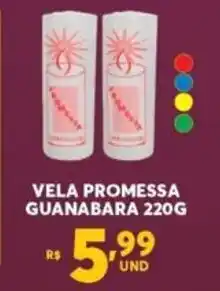 Vela Promessa Guanabara 220g