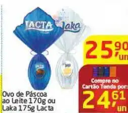 Tenda Atacado Ovo De Páscoa Ao Leite Ou Laka Lacta oferta
