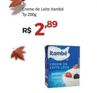 Villarreal Supermercados Creme De Leite Itambé Tp 200g oferta