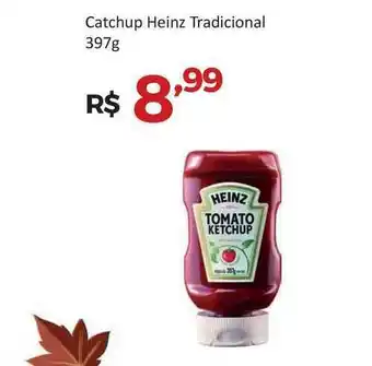 Villarreal Supermercados Catchup Heinz Tradicional 397g oferta