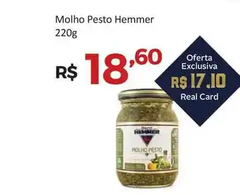 Molho Pesto Hemmer 220g
