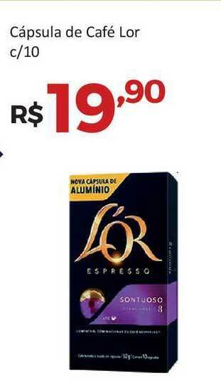 Villarreal Supermercados Cápsula De Café Lor c/10 oferta