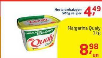 Tenda Atacado Margarina Qualy 1kg oferta