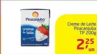 Tenda Atacado Creme De Leite Piracanjuba Tp 200g oferta
