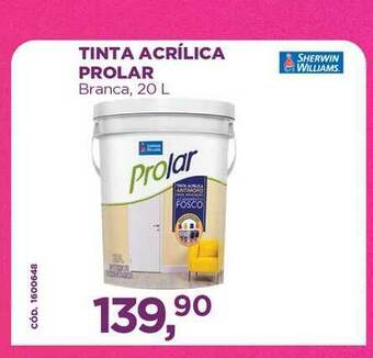 Telhanorte Tinta Acrílica Prolar 20L oferta