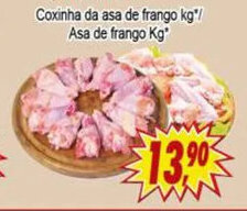 Kaçula Supermercados Coxinha da asa de frango 1kg/ Asa de frango 1kg oferta