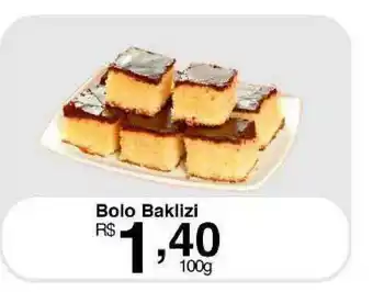 Supermercados Baklizi Bolo Baklizi 100g oferta