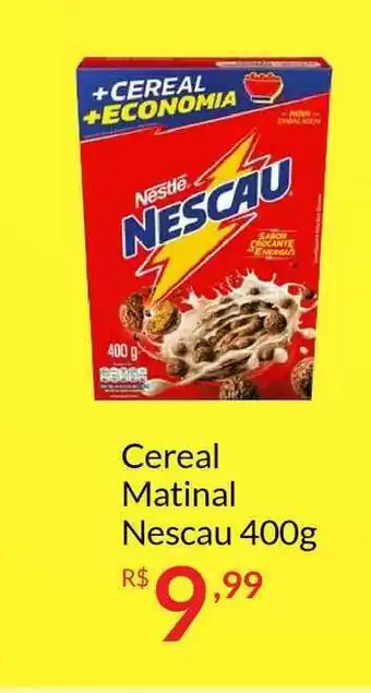 Grupo Formosa Cereal Matinal Nescau 400g oferta