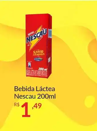 Grupo Formosa Bebida Láctea Nescau 200ml oferta