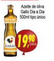 Kaçula Supermercados Azeite de Oliva Gallo Dia a Dia 500ml tipo unico oferta