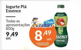 Zaffari Iogurte Piá Essence 800g oferta
