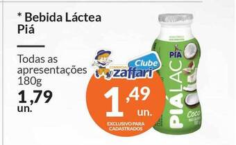 Zaffari Bebida Láctea Piá 180g oferta