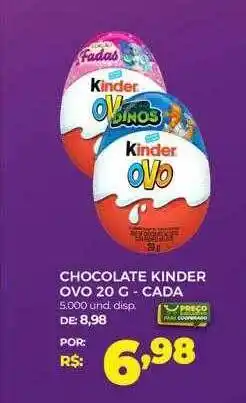 Cooper Chocolate kinder ovo oferta