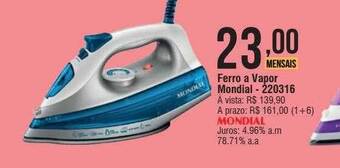 Berlanda Ferro a vapor mondial oferta