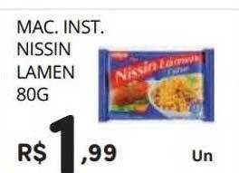 Supermercado Vitorino Mac inst nissin lamen oferta