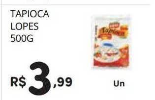 Supermercado Vitorino Tapioca lopes oferta