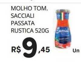 Supermercado Vitorino Molho tom sacciali passata rustica oferta