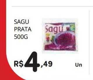 Supermercado Vitorino Sagu prata oferta