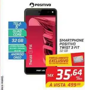 GBarbosa Smartphone Positivo Twist 3 Fit 32GB oferta