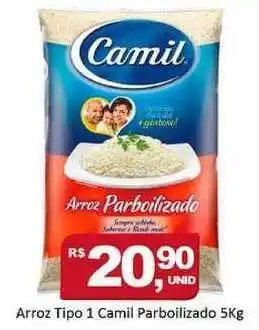 Rede Krill Arroz Tipo 1 Camil Parboilizado 5kg oferta
