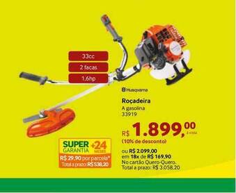 Quero Quero Roçadeira Husqvarna oferta