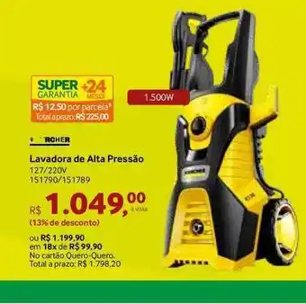 Lavadora De Alta Pressão Karcher