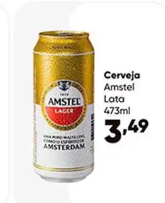 Cerveja amstel lata