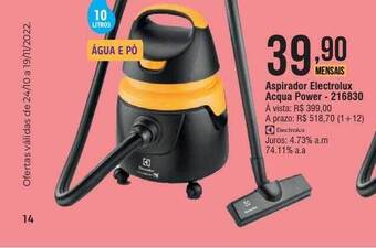 Berlanda Aspirador electrolux acqua power oferta
