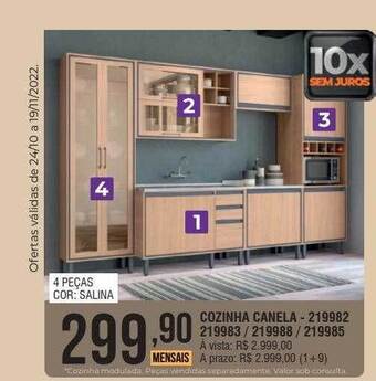 Berlanda Cozinha canela oferta