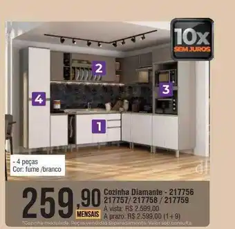 Berlanda Cozinha diamante oferta