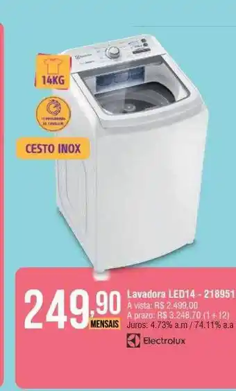 Lavadora led14