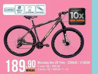 Bicicleta aro 29 troy