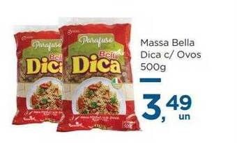 Super São Luiz Massa bella dica c ovos oferta
